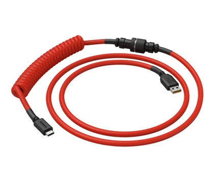 Kable do klawiatur Glorious Coil Cable Crimson Red USB-C - USB-A
